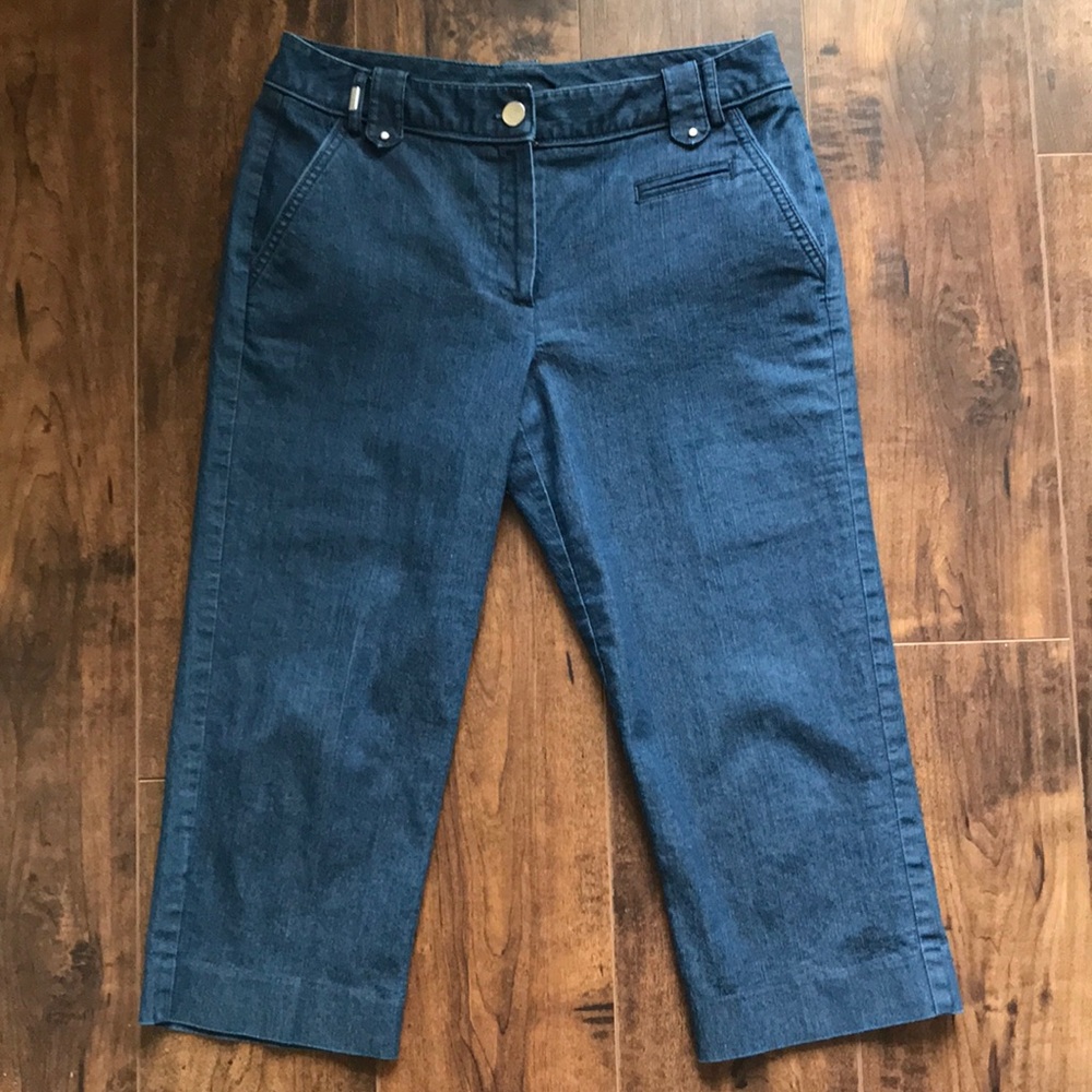 3/$15 Petite denim capris